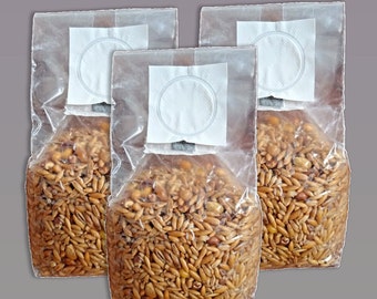 Körnerbrutgrundlage steril 3 x 600g , " Ready to use " , für die Herstellung von Pilz Körnerbrut