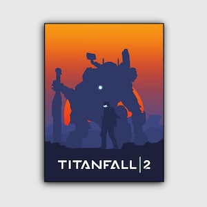 Titanfall 2 Poster | Minimalist I Printable