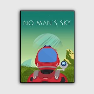 No Man’s Sky Poster | Minimalist | Printable