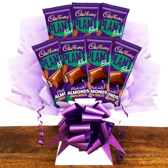 Cadbury Vegan Plant Bar Chocolate Bouquet - Etsy Israel