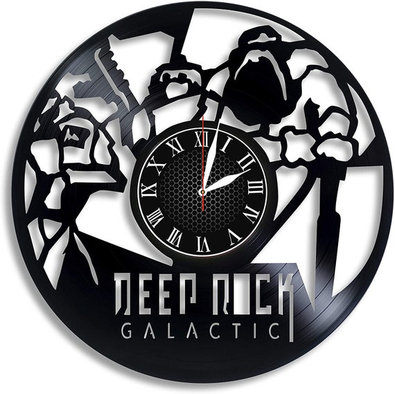 Black Clock Homemade Sex Videos - Deep Rock Galactic Video Game Vinyl Record Wall Clock Deep - Etsy