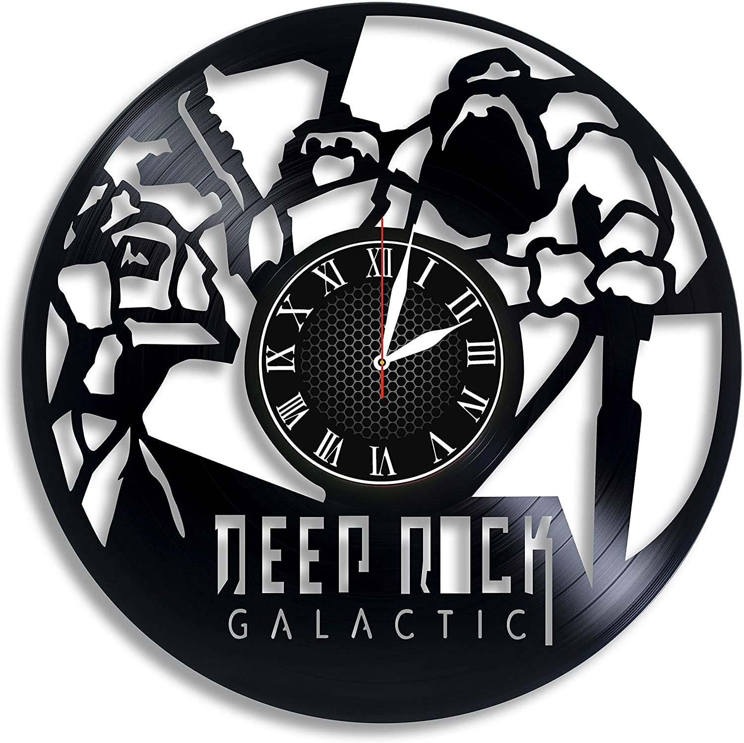 Deep Rock Galactic Video Game Vinyl Record Wall Clock, Deep Rock Galactic Home Decor Idea