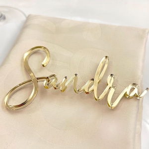 Custom wedding place cards