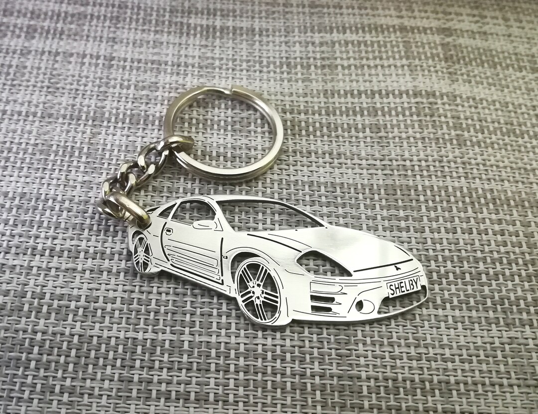 Eclipse 2003 Custom Keychain, Personalized Keyring, Stainless Steel ...