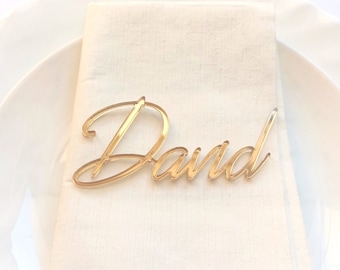 Wedding place cards Laser cut names Placecards for wedding table Laser cut names for wedding decoration Place card