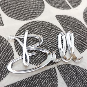 Custom wedding place cards