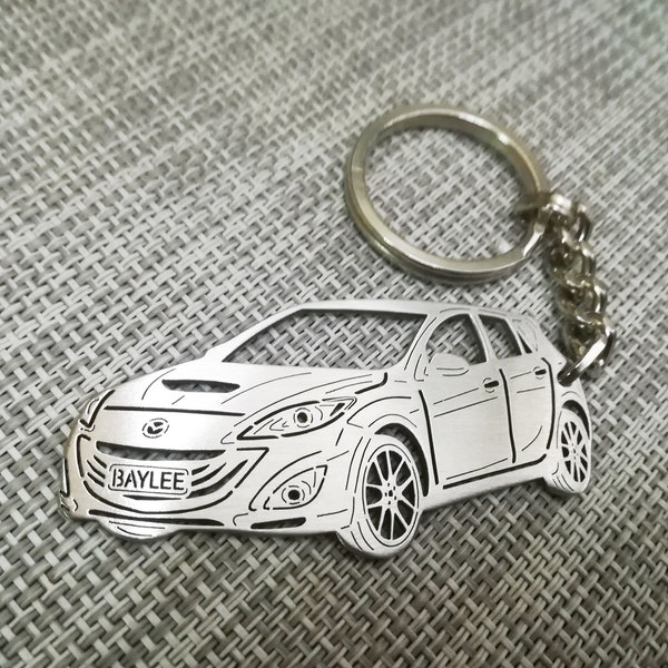 speed 3 2013 custom keychain, personalized keyring, stainless steel keychain, Birthday gift