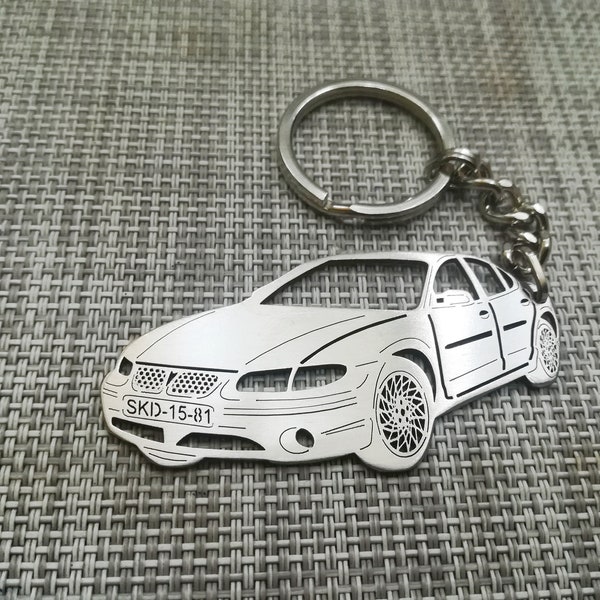 grand prix 2001 supercharged custom keychain, personalized keyring, stainless steel keychain, Birthday gift