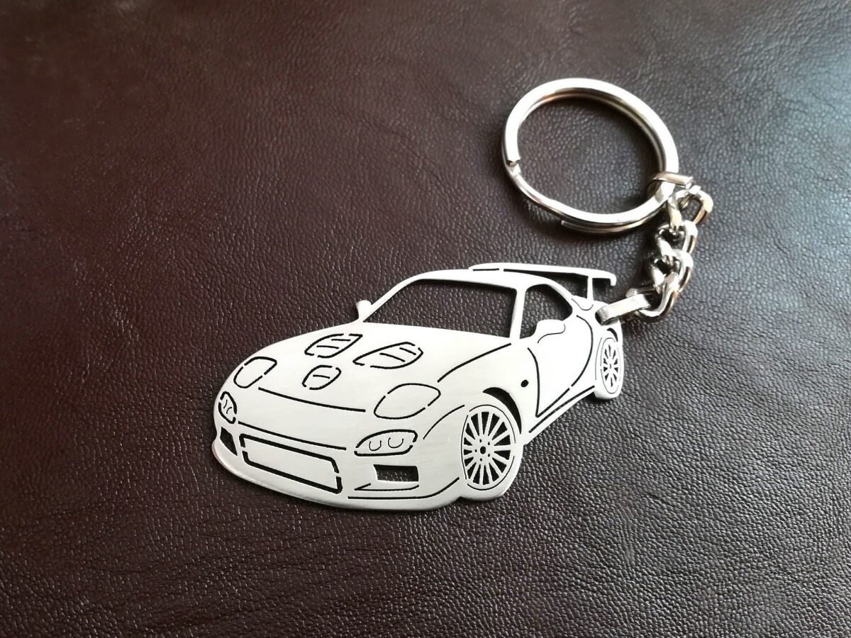 Buy Rx7 Custom Keychain Personalized Keyring Stainless Steel