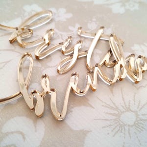 Custom wedding place cards