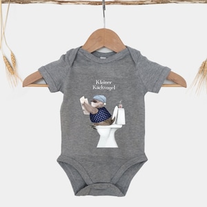 Kackvogel baby body, cute gift for birth, individual baby gifts, sustainable gifts for birthdays, funny things for baptism