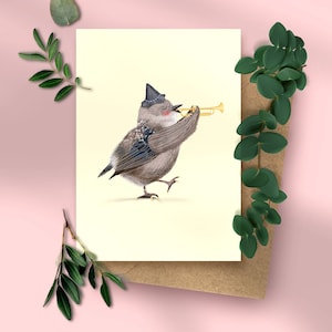 Alois – Postkarte, niedliche Karte für zwischendurch, zum Verschenken, für den Geburtstag, individuelle Papeterie, Recyclingpapier