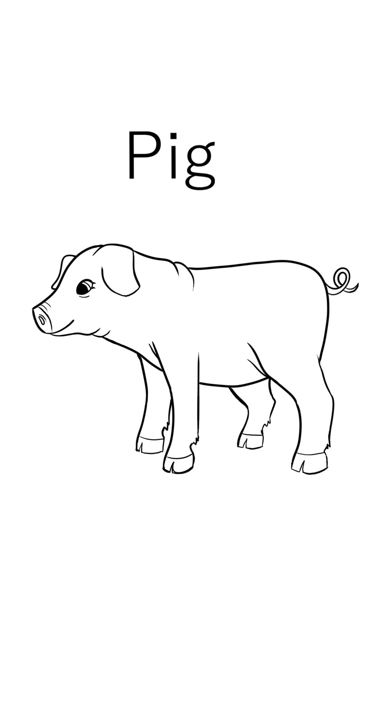 Farm Animals Coloring Pages - Etsy