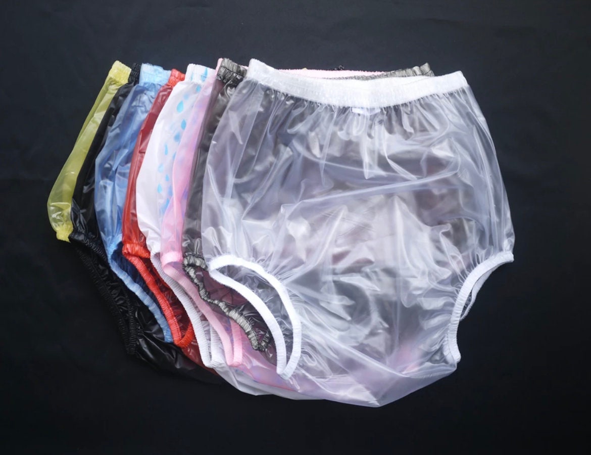 3pcs/Pack New Adult Incontinence Plastic Pants PVC Promotional goods