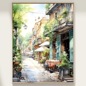 Madrid art print, Spain travel art, Spain wall art poster, Madrid illustration, Living room decor, Mardrid travel gift