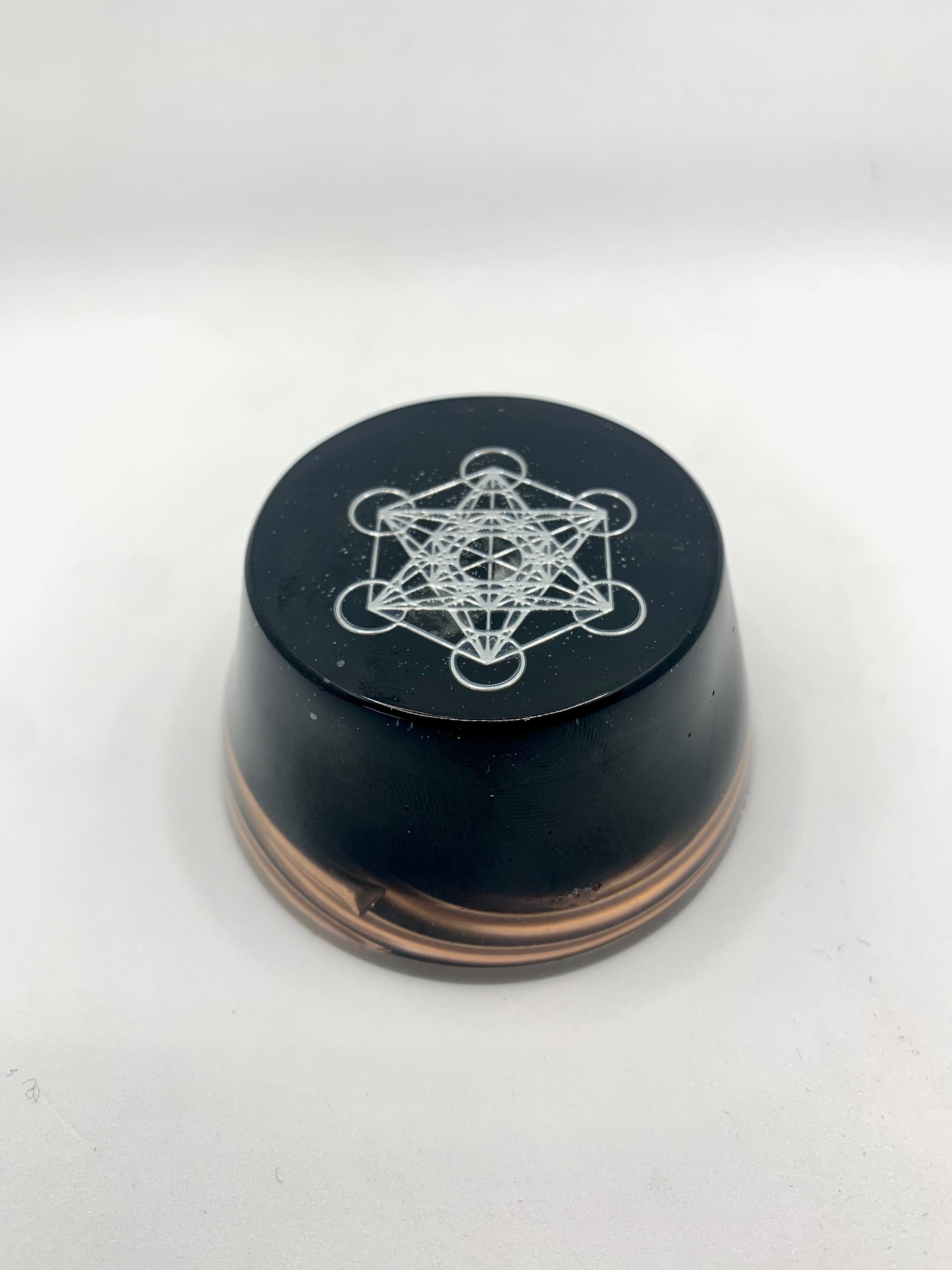 Orgone Energie - Tb Protection Énergétique Assainie Votre Logement Cube de Metatron Shungite & Cuivr