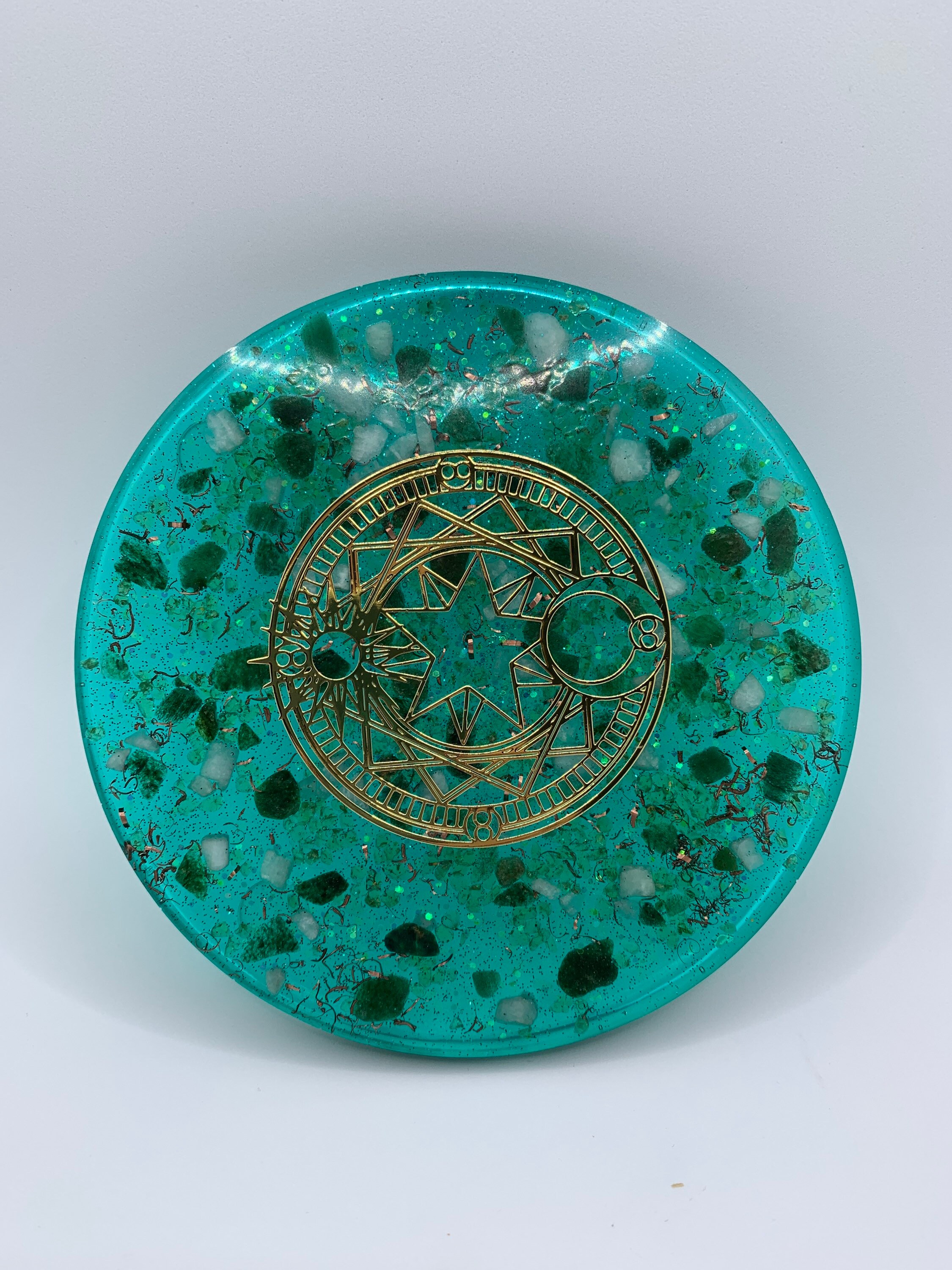 Grande Plaque Energétique - Créativité, Connexion Divine & Idée