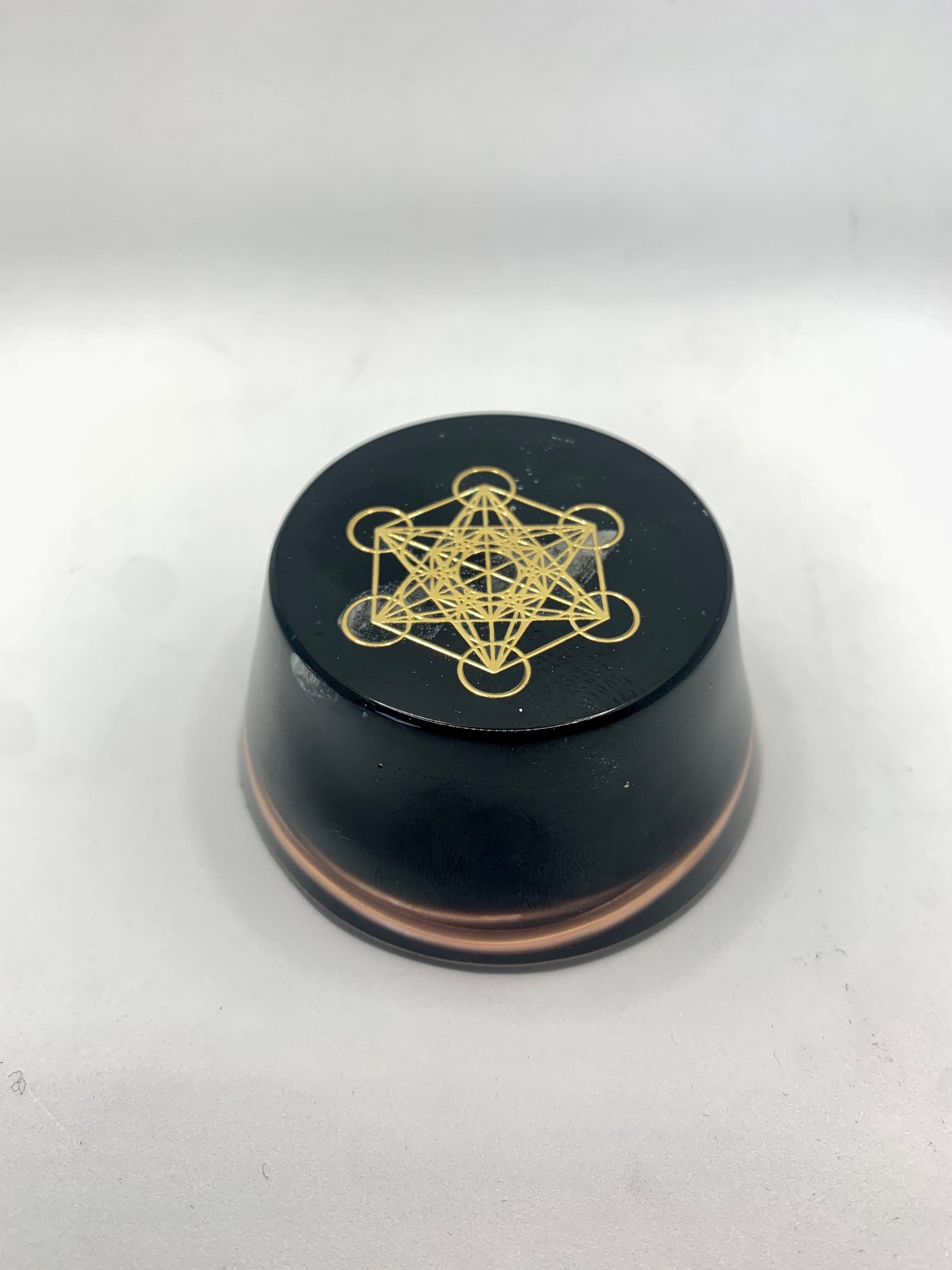 Orgone Energie - Tb Protection Énergétique Assainie Votre Logement Cube de Metatron Shungite & Cuivr