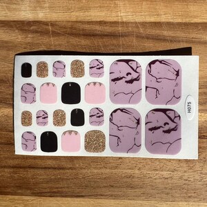 Pink Marble Print Nail Wrap Sticker | Limestone | Stone | Gem | Nail Stickers | Nail Supply | Self Adhesive | Decals | Glitter | Crystal |