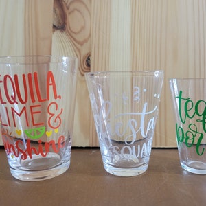 Cinco De Mayo Tequila Shot Glass Set