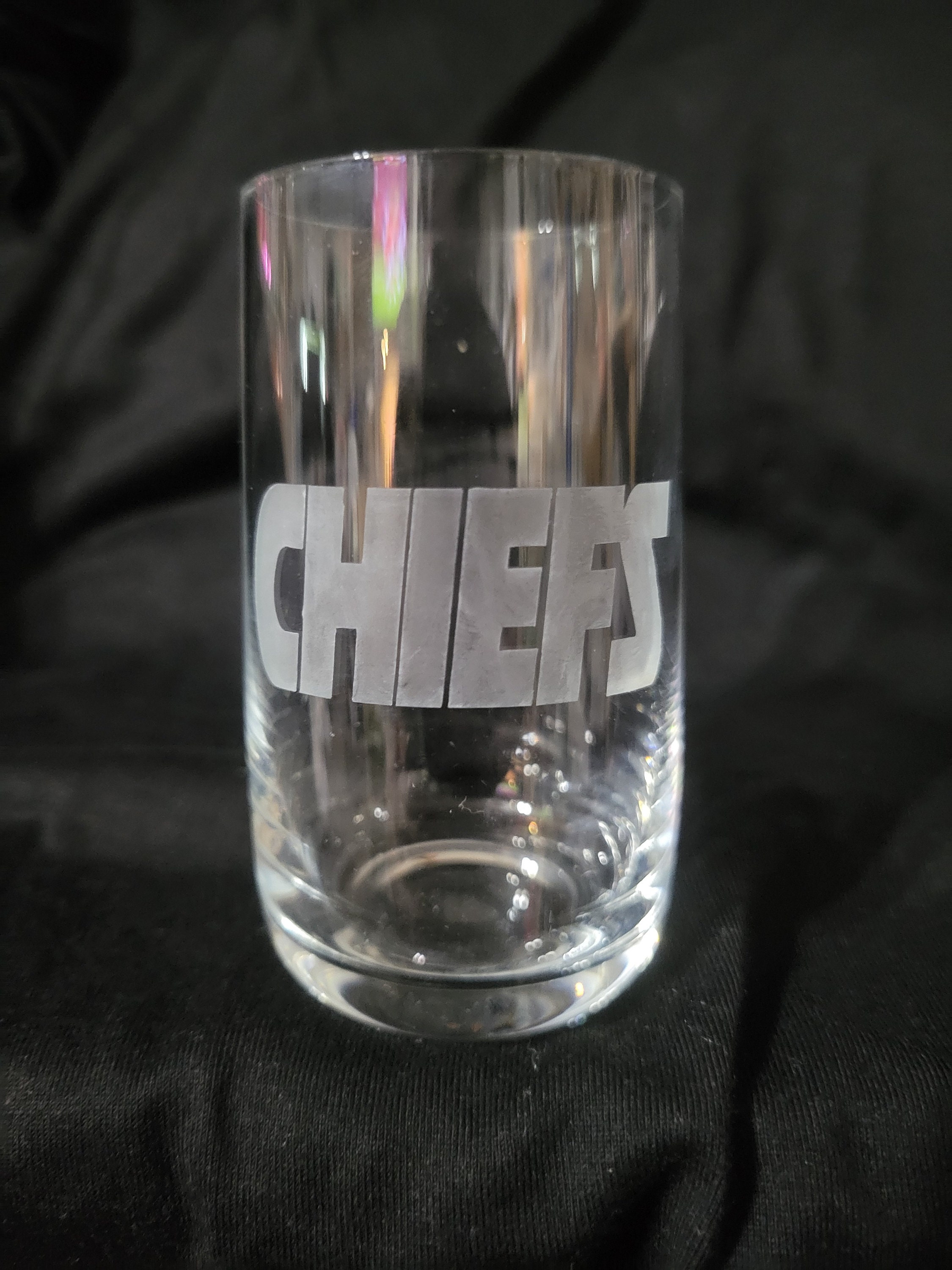 Etched Kansas City Chiefs Shot Glassset of 3 Etsy