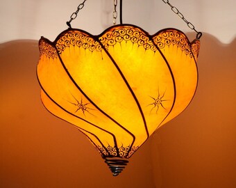 Lámpara marroquí Lámpara colgante Etsy España