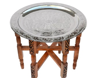 Handmade Moroccan side table, oriental table