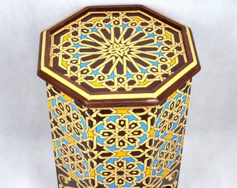 Table marocaine | Table orientale | tableau | Table d'appoint | Table d'appoint marocaine | Table d'appoint orientale | table de thé