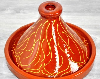 Moroccan Tagine | Glazed Tagine | Tagine for Cooking | Berber Tagine | Pots | Stew Pots | Cooking Pot | Cooking Tagine | Clay Pot
