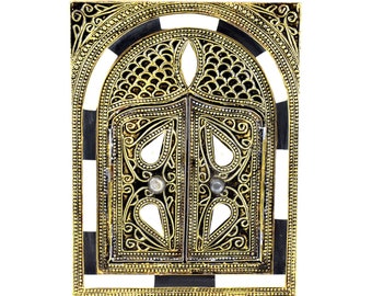 Moroccan mirror | Oriental mirror with doors | Ottoman wall mirror