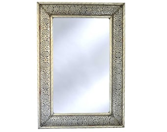 Moroccan mirror | Oriental wall mirror | Moroccan wall mirror | Mirror wall decoration vintage | mirror wall decoration | 80x50