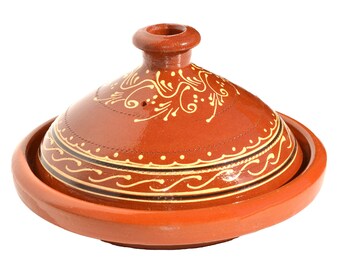 Tajine marocain | Tajine glacé | Tajine pour cuisiner | Tajine | pot en argile | Four hollandais | marmite | Marmite | Cuisson du tajine | Tashin