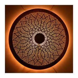 Marokkaanse wandlamp | Wandlamp | Messing lamp | Oosterse wandlamp | Wandlamp van messing | Messing lamp | Marokko