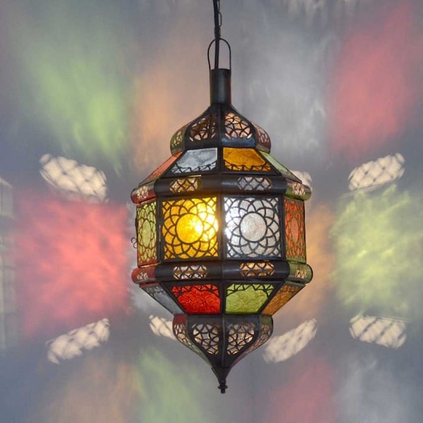 Marokkanische Lampe | Orientalische Lampe | Marokkanische Pendelleuchte | Hängelampe | Marokkanische Hängelampe | Lampen Hängend | Leuchte