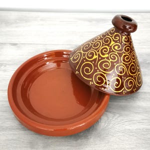 Marockansk tagine | Glaserad tagine | Matlagningstagine | Tagine | Lergryta | Gryta | Kokgryta | Kokgryta | Matlagningstagine | Taschin