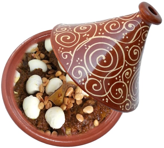 Marokkanische Tajine Kochen Tagine Tontopf Schmortopf Gartopf Kochtopf Kochtajine Taschin Topf