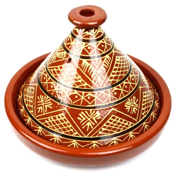 Marokkanische Tajine | Tagine BERBER | Schmortöpfe | Gartopf | Kochtopf | Topf Marokko | Tontopf Glasiert | Dampfgartöpfe