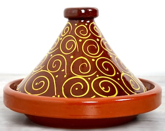 Moroccan Tagine | Glazed Clay Cooking Pot | Berber Tagine | Pots | Stew Pots | Cooking Pot | Cooking Pot