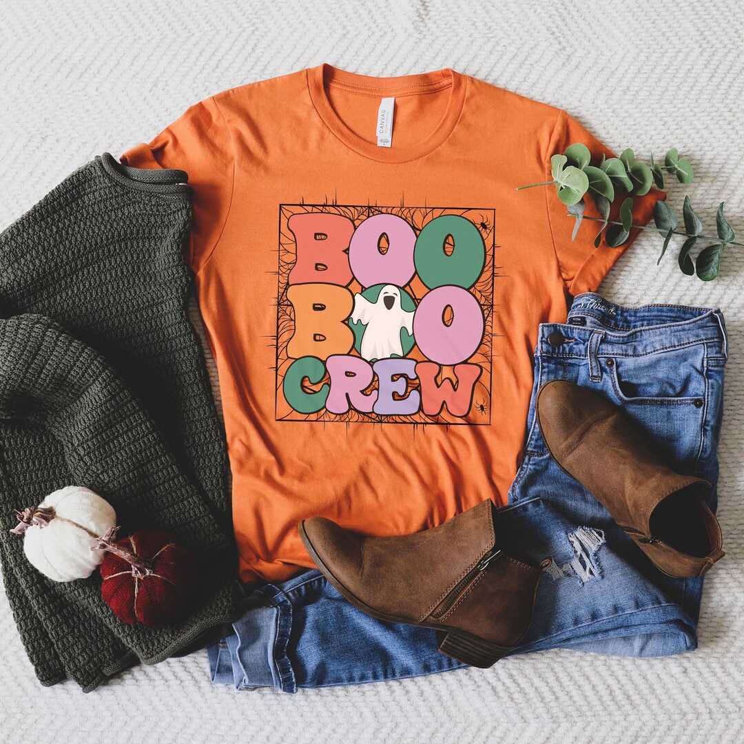 Boo Boo Crew Cute Shirt | Halloween Tee | Halloween Gifts | Nurse's ...