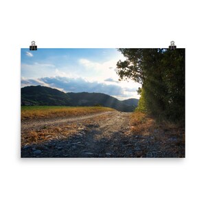 Country road poster