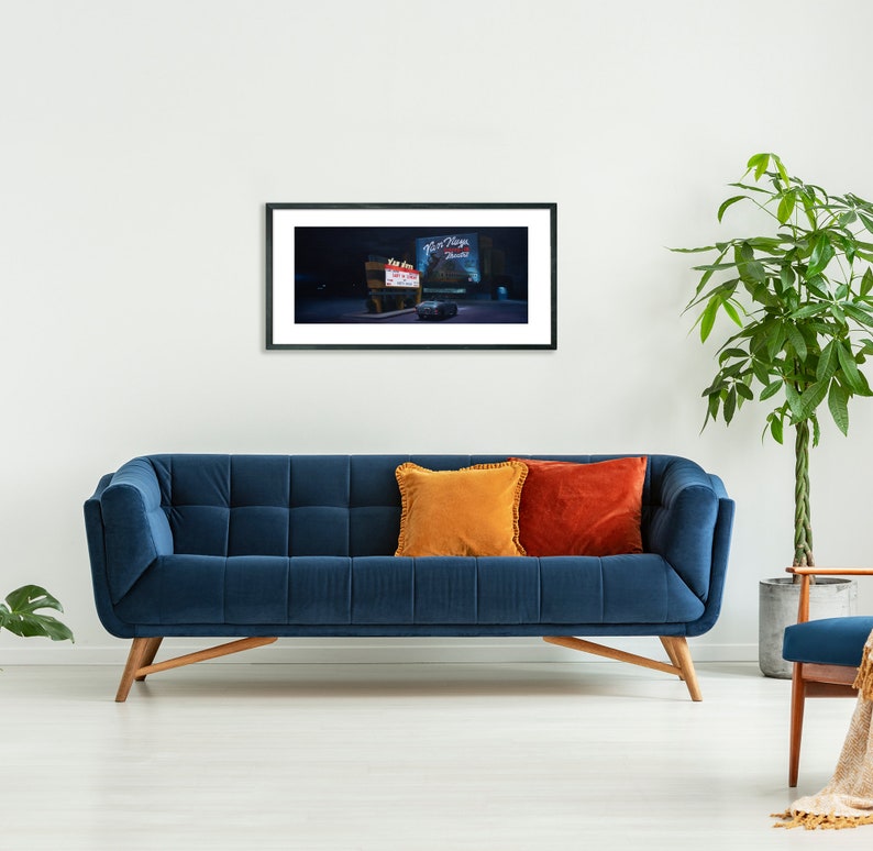 Van Nuys Drive in Movie Theater Etsy