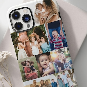Custom Photo Collage Phone Case: Personalized Family Gift