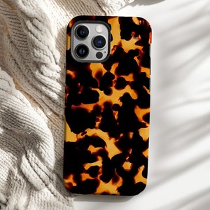 Tortoise Shell Print Phone Case: Trendy Animal Print