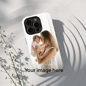MagSafe Personalized Custom Picture phone case - Custom phone case with Photo - Your Design iPhone 15, iPhone 14, iPhone 13 - Customizable
