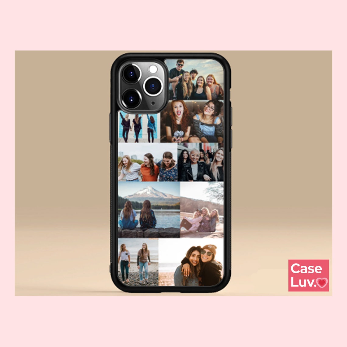 Custom Photo Collage Phone Cases Custom Phone Case Custom Etsy