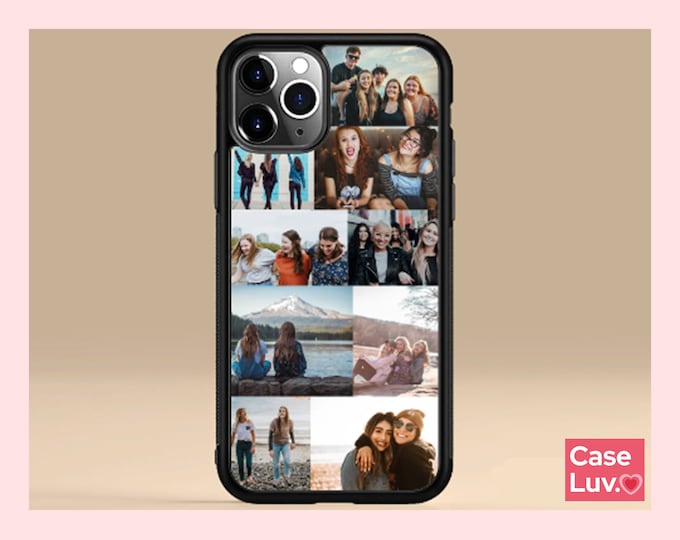 Custom photo collage phone cases - Custom phone case - Custom Design phone case - Customizable iPhone 14 pro, iPhone 13, iPhone 12, iPhone 7