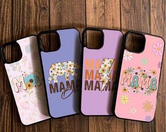 Phone Case Mother's day gift from Daughter Mama Floral Mama bear iPhone 14 iPhone 13 iPhone 12 iPhone 11 iPhone XR Gift for Mum Mommy gifts