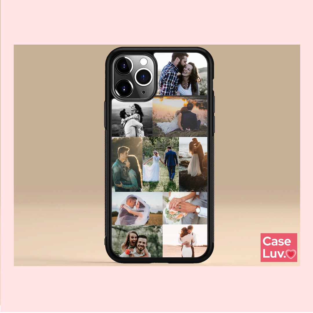 Custom Couple Photo Collage Phone Case Custom Phone Case Custom Design