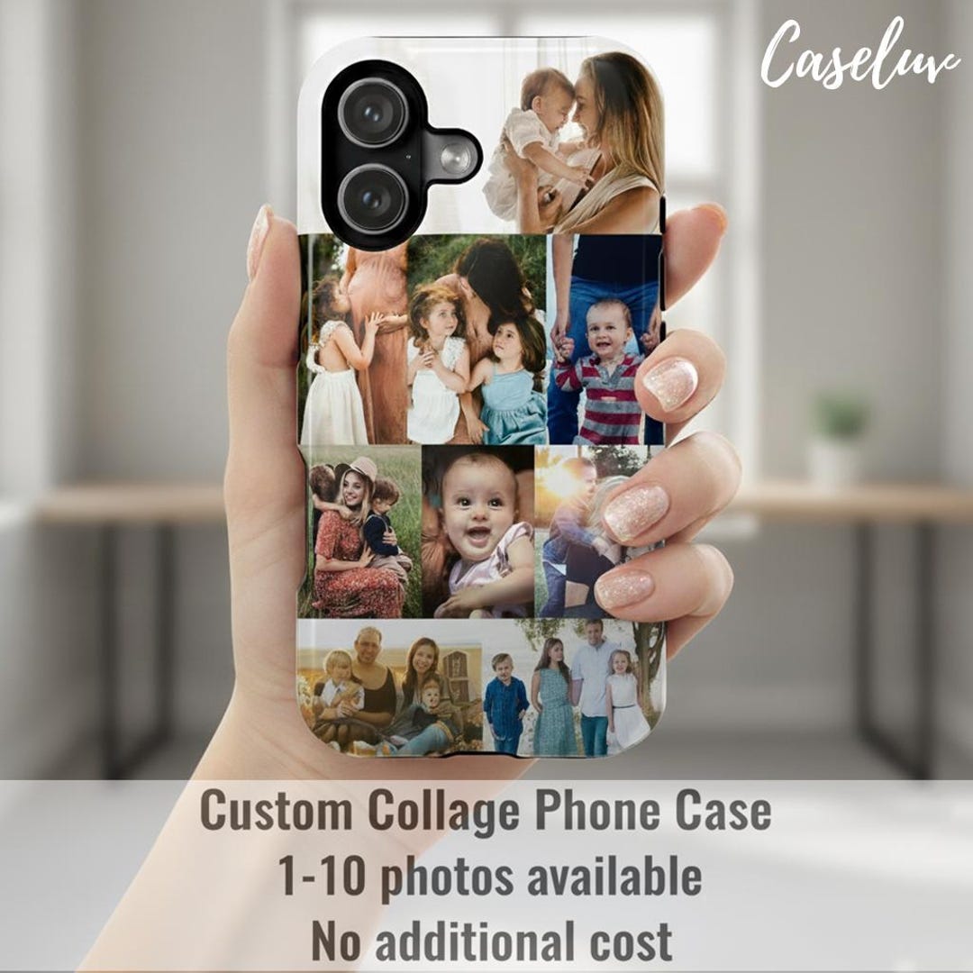 Custom Personalized Picture Collage Phone Case Custom Photo Collage ...