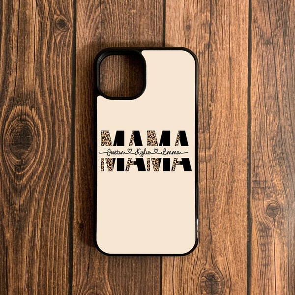 Custom Mothers day gift from Daughter Mom phone Case with name for iPhone 14, iPhone 13, iPhone 12, iPhone 11, iPhone XR, iPhone 7 Mama gift